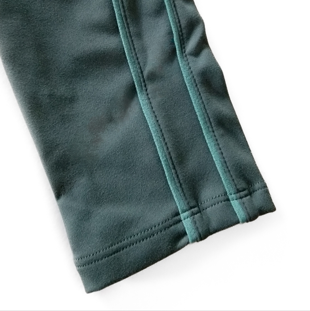 Nike Dark Green Long Sleeve Crop Athletic Top Size Small - Picture 6 of 11